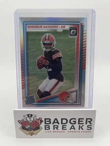 Shedeur Sanders 2025 Donruss Optic Preview #306 Silver Holo Prizm Rookie RC - Foto 1 di 2