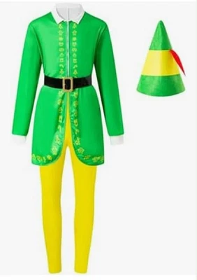 Disfraz Cosplay Buddy the Elf - Halloween o Navidad talla M unisex Foto 1 de 4