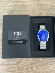 Storm ‘Darth’ Lazer Blue Men’s Watch Special Edition - Picture 1 of 6
