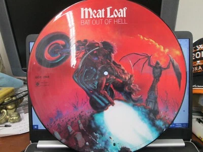 MEAT LOAF Bat Out Of Hell LP PICTURE DISC 1977 US CLEVELAND LTD Editon in Shrink - Image 1 of 4