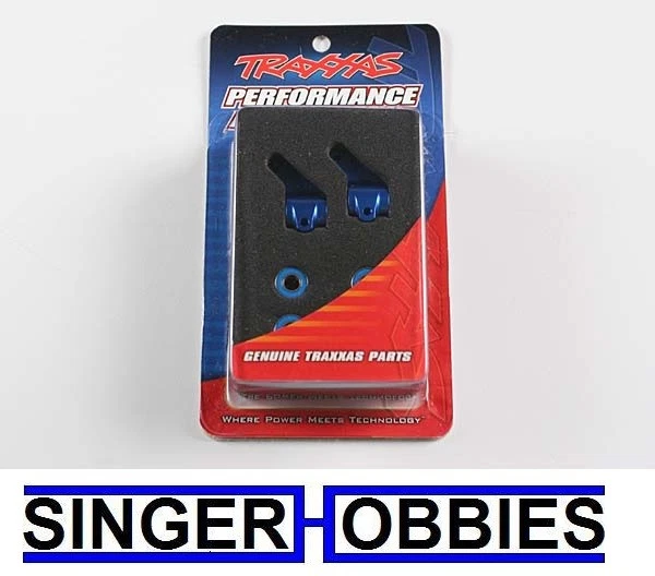 Traxxas 3636a Blue Anodized Aluminum Steering Blocks