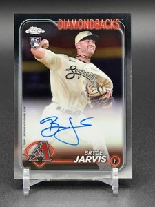 Tarjeta automática Topps cromada Bryce Jarvis RC 2024 novato #RA-BJ Diamondbacks - Imagen 1 de 4