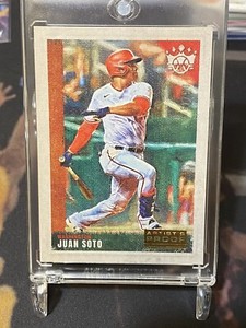 2022 Panini Diamond Kings Juan Soto Gold Artist Proof #’d 05/49 SSP No. 124