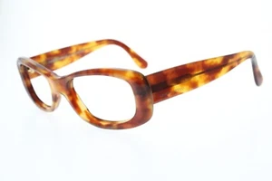 VTG Giorgio Armani Thick Brown Tortoise Sunglasses Frames 941 144 Italy 140 mm - Picture 1 of 8