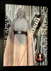 2016 Topps Star Wars High Tek SW-96 Luke Skywalker Form 2 Pattern 3 - Picture 1 of 2
