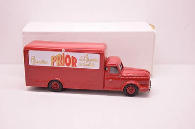 WILLEME LD 610 FOURGON PRIOR 1954 GASOIL 1/50 MONTAGE USINE NEUVE BOITE - Photo 1/4