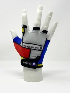 La Vie Claire Replica Cycling Gloves, Vintage Cycling Gloves, Retro Gloves - Picture 1 of 3