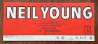 Rare FUKUOKA show! Neil Young JAPAN concert ticket stub March 8th 1976 $0 ship!