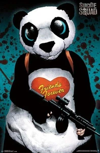 Suicide Squad Panda 156 Poster 57 x 86cm - Imagen 1 de 1