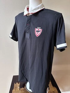 Blacks Legend 1868 New Zealand #6 COACH FIT Rugby Polo Shirt (2XL) - Picture 1 of 8