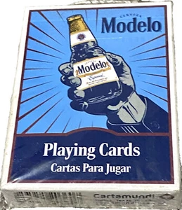 Cartamundi Modelo Beer Playing Cards Deck Cerveza Cartas Para Jugar New & Sealed - Picture 1 of 4