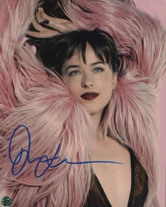 Foto original autografiada de Dakota Johnson 8x10 LOA TTM - Imagen 1 de 3