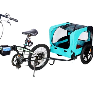 Dog Bike Bicycle Trailer Carrier Stroller Jogging Wagon Small Large Dog Pet - Picture 1 of 100