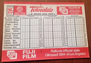 Totocalcio schedina non giocata concorso 25 del 13 - 2 - 83 - Picture 1 of 1