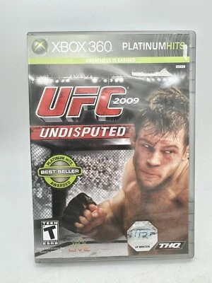 UFC 2009: Undisputed - Microsoft Xbox 360 No Manual Tested - Image 1 of 4