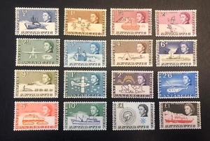 Tangstamps: British Antarctic SG #1-15, Sc #1-14 & #24 Most MNH  (#24 LH) CV$335 - Picture 1 of 1