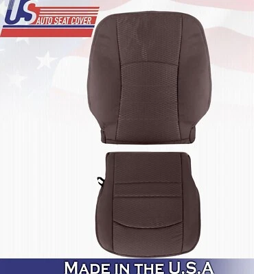 2013 to 2018 For Dodge Ram 3500 SLT Driver Top & Bottom Cloth Seat Covers Brown - Image 1 of 4