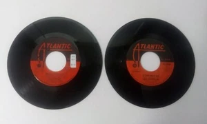 LED ZEPPELIN 45 Rpm WHOLE LOTTA LOVE - DYER MAKER Lot of 2 Vinyl Rock Records  - Picture 1 of 6