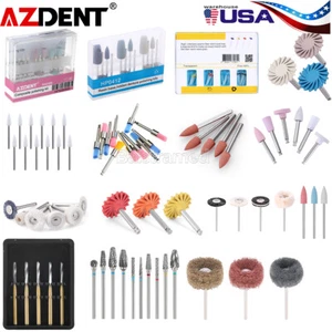 Dental Composite Polishing Kit Diamond Burs Cups Ceramics RA HP FG Shank Type - Picture 1 of 115