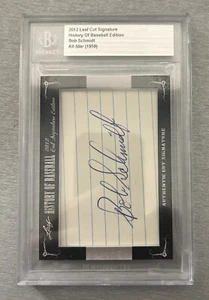 2022 Joe Schmidt Leaf Hall of Fame Cut Edition Signature - Picture 1 of 4