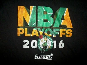 BOSTON CELTICS 2016 PLAYOFFS T SHIRT Garden Basketball NBA Adidas GoTo Tee SMALL - Picture 1 of 3