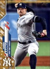 2020 Topps FACTORY SET GOLD STARS #588 Tommy Kahnle NEW YORK YANKEES