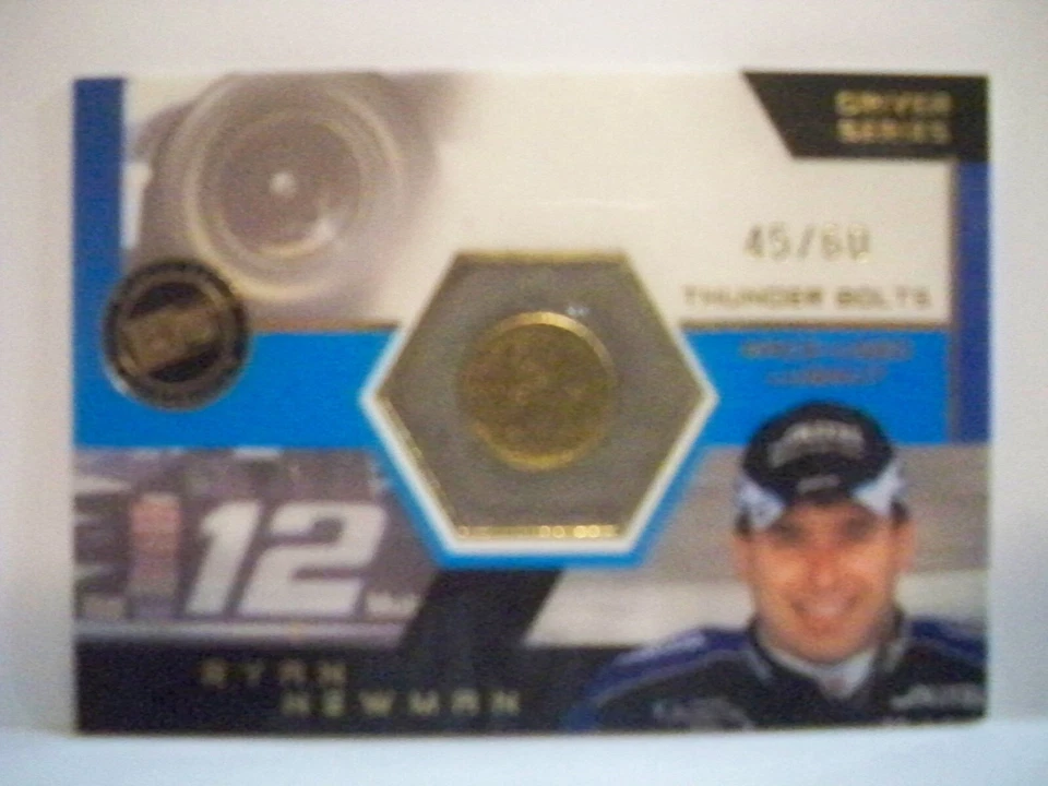 Ryan Newman Press Pass Optima 2003 Race-Used Lugnut(Driver) - Image 1 of 1