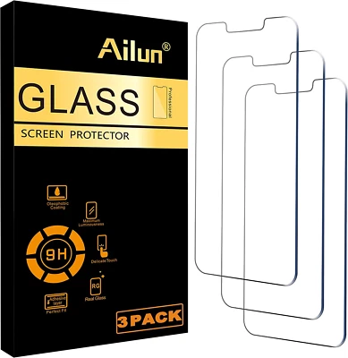 Glass Screen Protector for Iphone 14 / Iphone 13 / Iphone 13 Pro [6.1 Inch] Disp - Image 1 of 4
