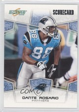 2008 Score Scorecard /649 Dante Rosario #44