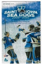 2009-10 Saint John Sea Dogs QMJHL - LHJMQ Hockey Schedule !!! Alpine Lager