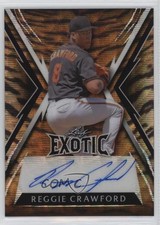 2023 Leaf Exotic Tiger Wave /10 Reggie Crawford #BA-RC1 Auto