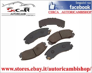 KIT PASTIGLIE FRENO ANTERIORI MITSUBISHI L200  PAGERO II - PAJERO SPORT PA-599AF - Imagen 1 de 3