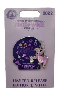 Figment 2022 Epcot Food & Wine Festival Collectors Pin Limited Edition Retired - Picture 1 of 2