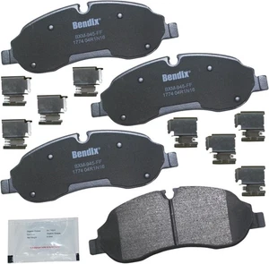 Bendix Priority1 CFM1774 Semi-Metallic Front Brake Pads for Ford Transit 2019-20 - Foto 1 di 5
