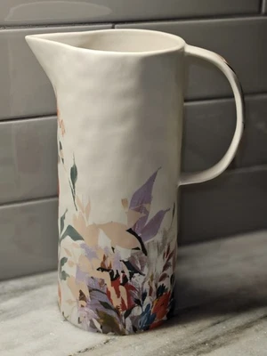 Jarra floral de gres Anthropologie Brynne nueva con etiquetas Foto 1 de 4