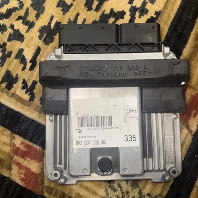 2012 Audi A4 A5 8K2 907 115 AG computador controle de motor cerebral módulo ECU ECM PCM - Imagem 1 de 3