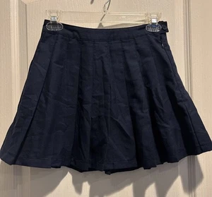 Minifalda plisada Forever 21 usada en excelente estado para mujer adolescente talla pequeña azul - Imagen 1 de 7