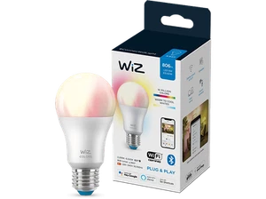Bombilla inteligente - Wiz A60 60W E27, Luz blanca y color, WiFi y Bluetooth - Imagen 1 de 12