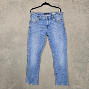 Mavi Jeans Mens 34x30 Marcus Slim Straight Blue stretch denim - Picture 1 of 11