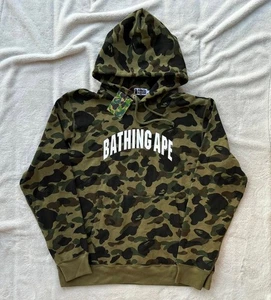 Bape Green Camo Arch Logo Hoodie - 3XL - Brandneu - Authentisch - Bild 1 von 2