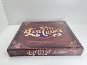 Vintage 1995 Last Chance Board Game Dice Bid Bet Milton Bradley Brand New Sealed - Picture 1 of 3