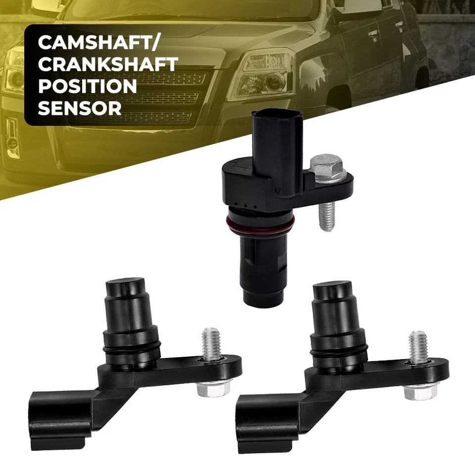 2 Camshaft & 1 Crankshaft Position Sensor For Chevy Cobalt Equinox Hhr Malibu PU - Image 1 of 4