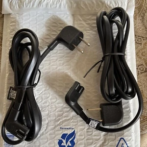 2 Original Samsung Wall Ac Power Cords L-Type - Imagen 1 de 1