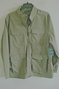 Mens Travelers Coat Size Medium Burnt Desert Explorer Outdoor Life New - Picture 1 of 2