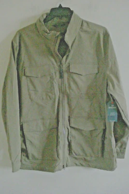 Mens Travelers Coat Size Medium Burnt Desert Explorer Outdoor Life New - Image 1 of 2