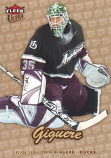 2006-07 Fleer Ultra Hockey Gold Medallion #1 Jean-Sebastien Giguere