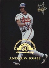 1998 Leaf Fractal Foundations Baseball #174 Andruw Jones GLS /3999