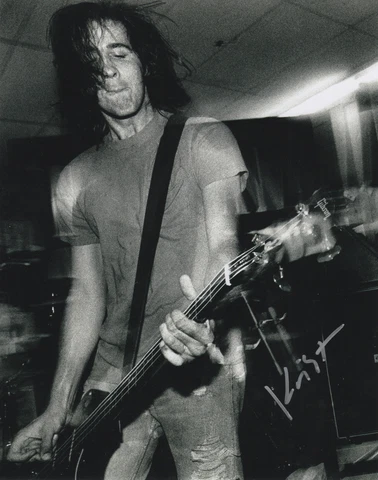 Krist Novoselic Signed 8x10 Photo Nirvana 5 COA Cover