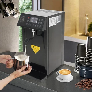 Espumador de leche al vapor comercial, vaporizador de leche cafetera máquina de espuma - Imagen 1 de 11