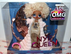 MUÑECA LOL OMG SORPRESA NYE QUEEN 2021 EDICIÓN LIMITADA COLECCIONISTA + SOPORTE ILUMINADO - Imagen 1 de 20